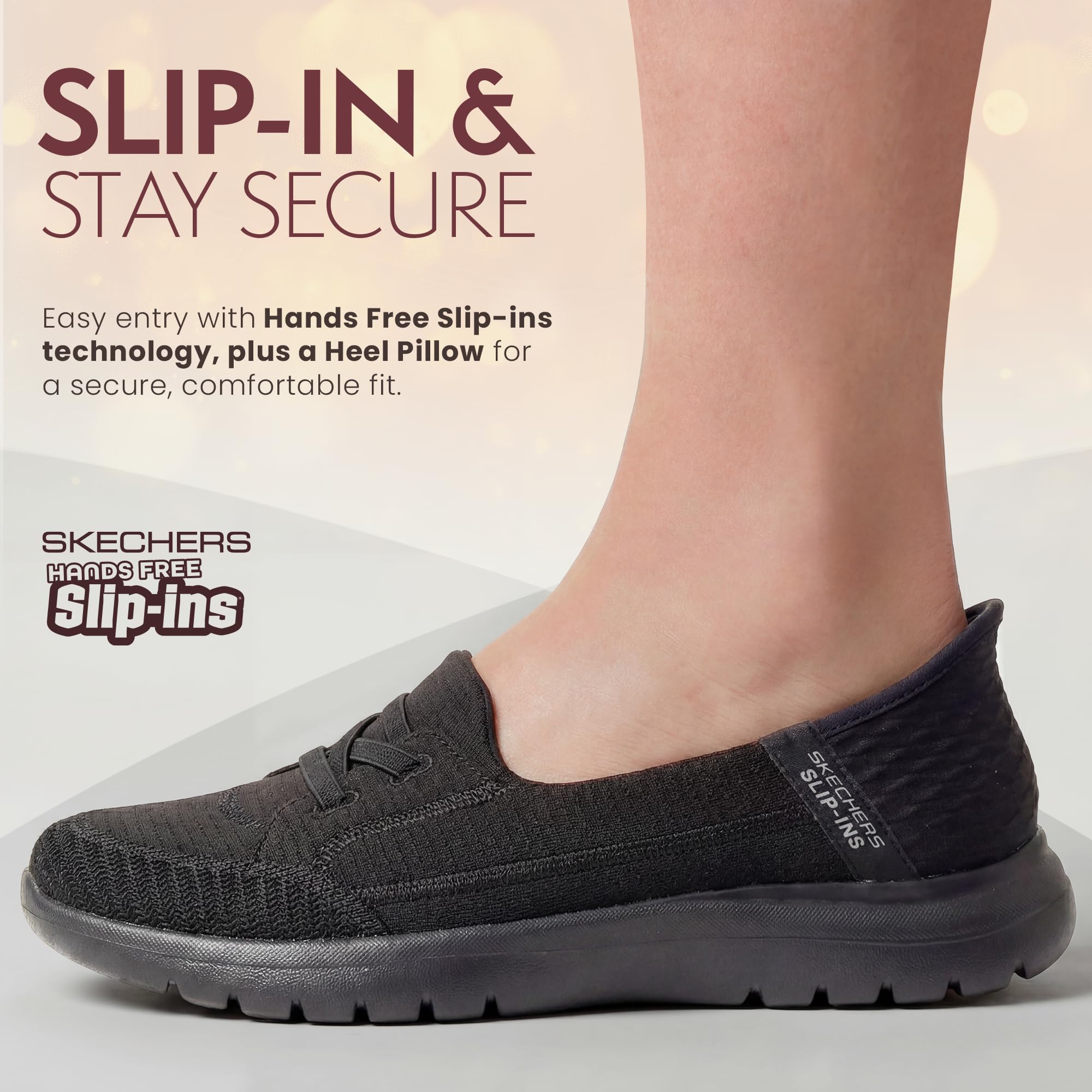 Skechers Donna On-The-Go Flex Top Notch Slip-in ALLENATRICE | Casual, Slip-ins, tappetino Goga raffreddato ad aria, Ultra Go, lavabile in lavatrice