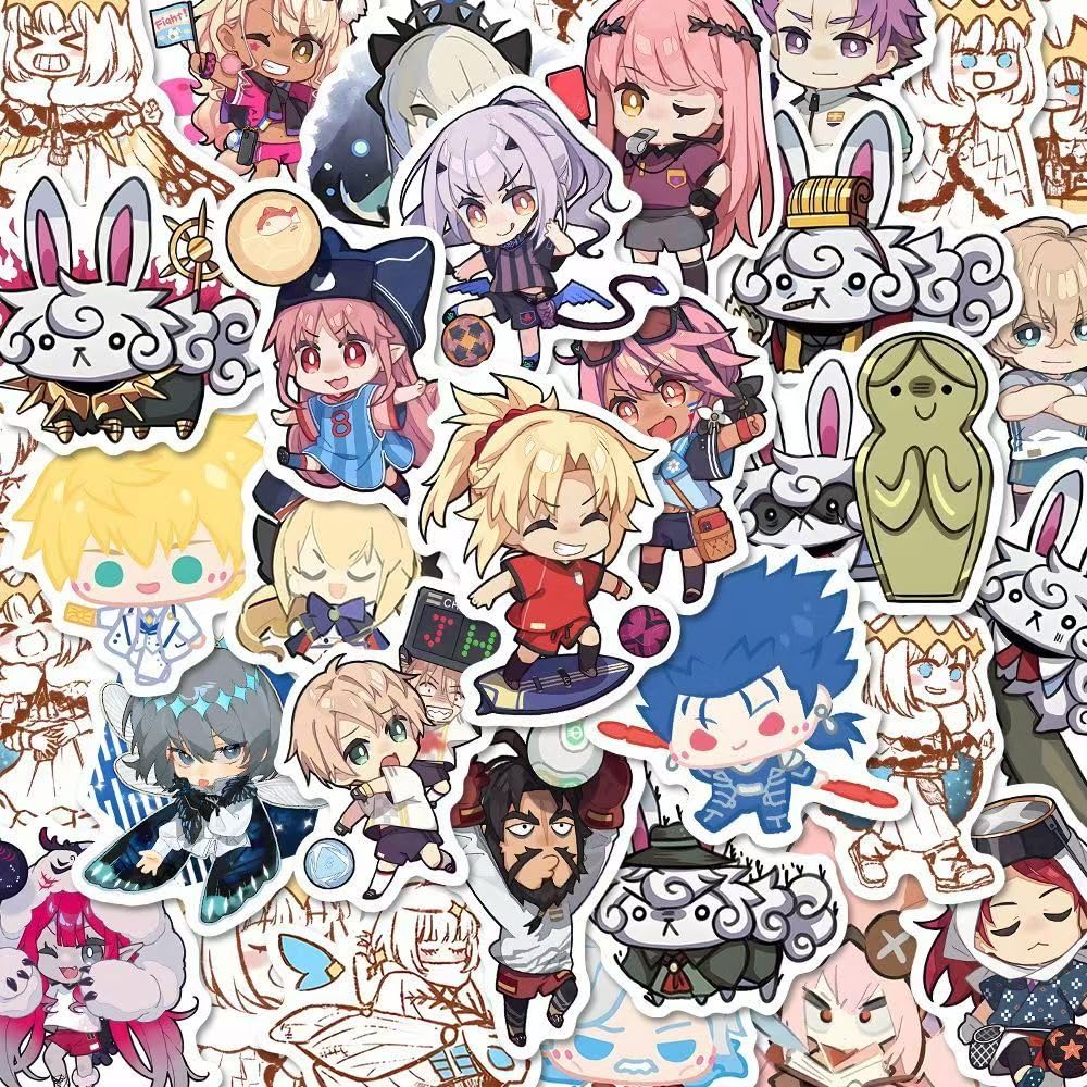 Amazon.co.jp: Fate/Grand Order ステッカー マーリン オベロン