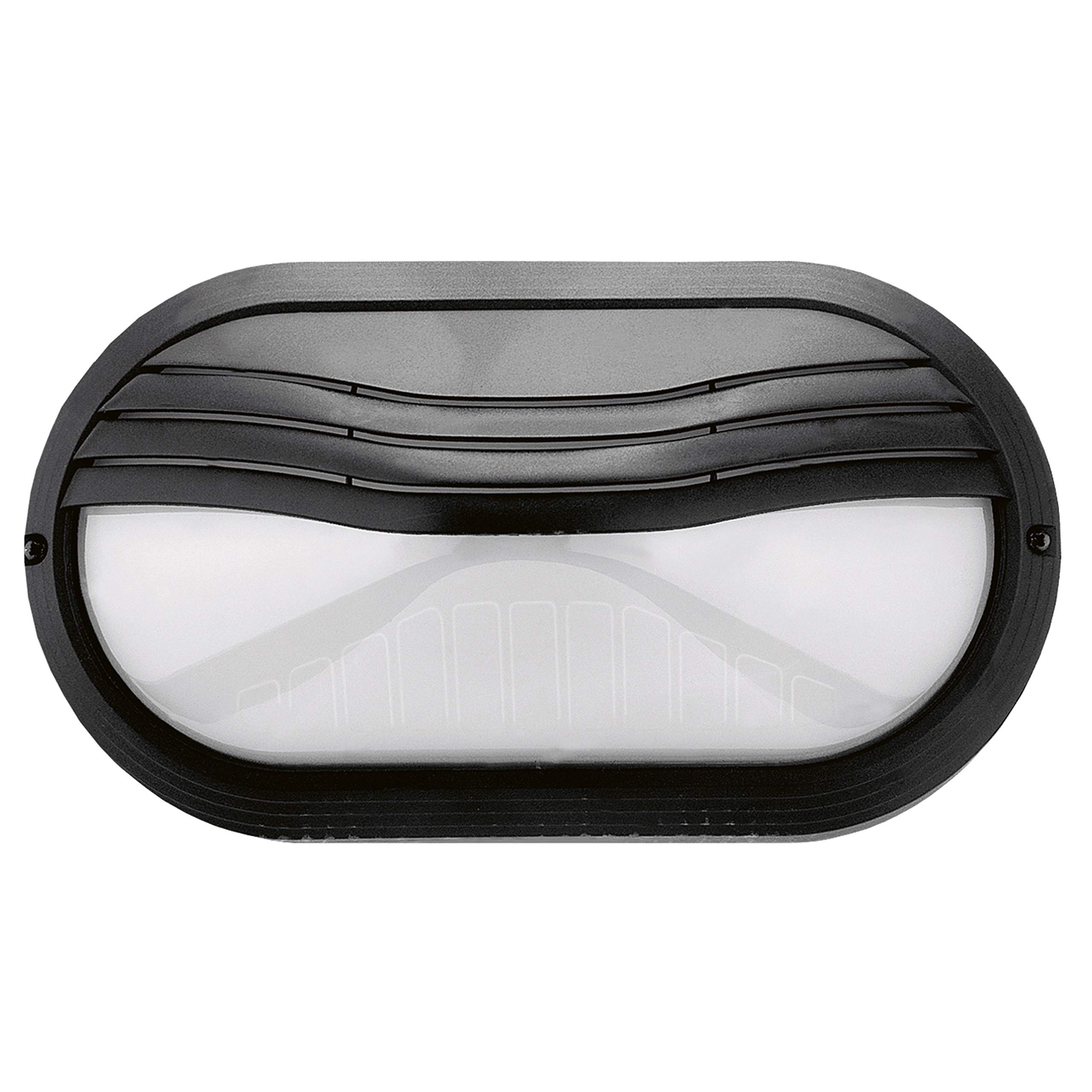 CRISTHER LIGHTING - aplique pared exterior PLAFF - luz exterior pared IP65 - aplique exterior pared - lampara exterior pared E27 - plafon exterior pared terraza 42W - plafon pared