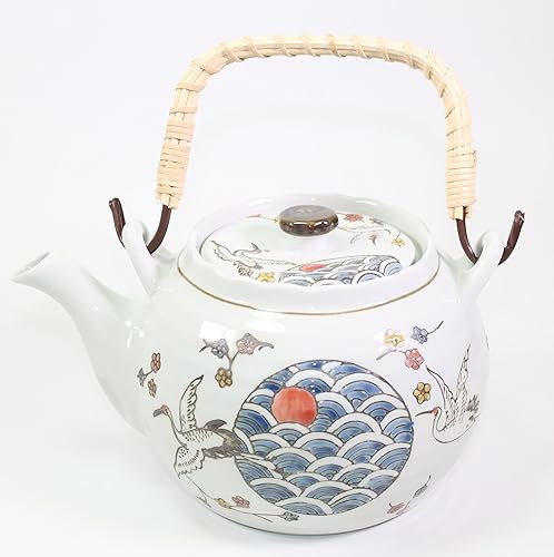 Miniatura 3 de Juego de tetera japonesa con 4 tazas de té, diseño antiguo japonés y filtro de regalo, regalo de cumpleaños, cocina, tetera, idea para regalo,