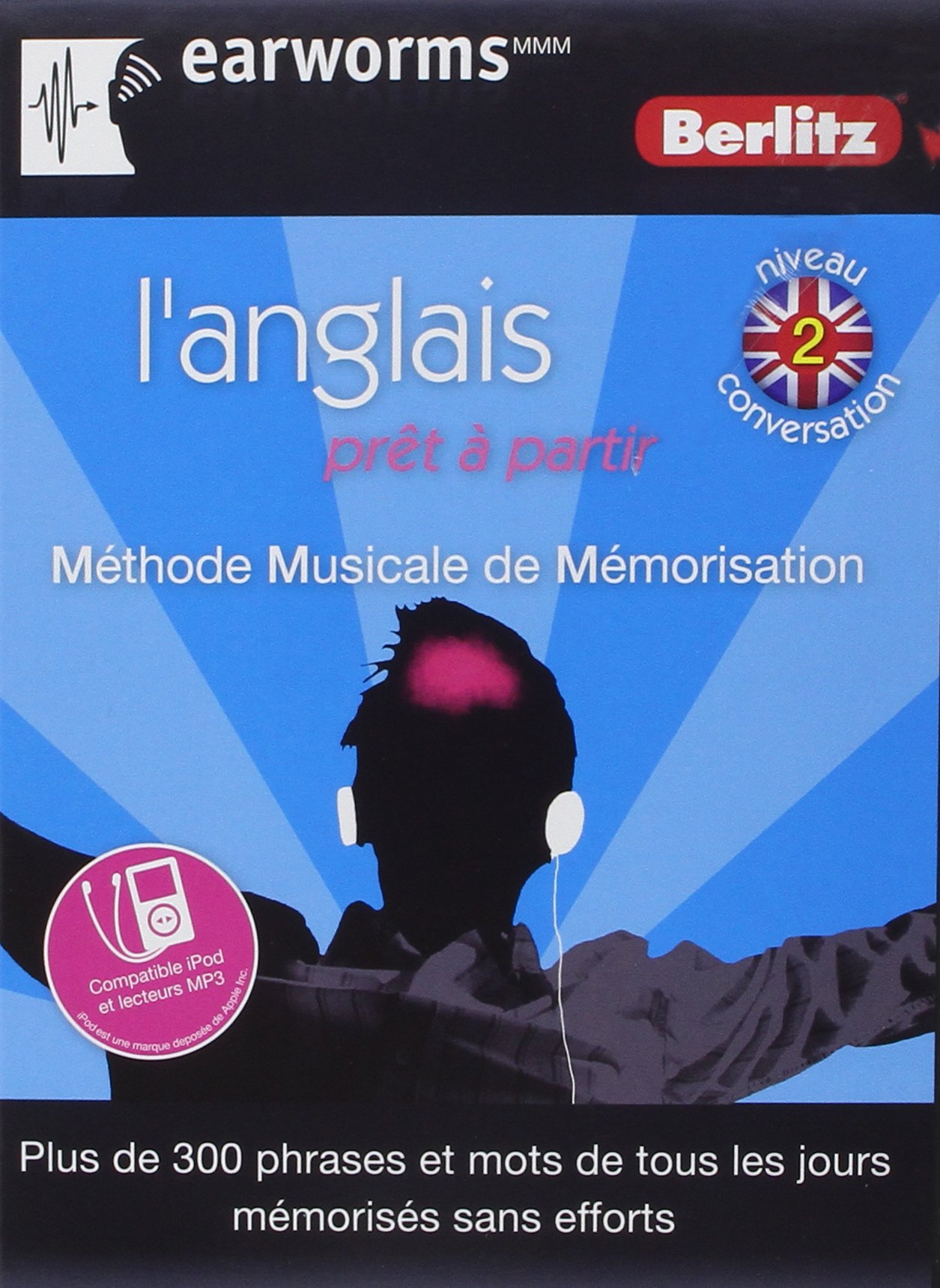 L'anglais prêt à partir - Méthode musicale de mémorisation [Audio CD]