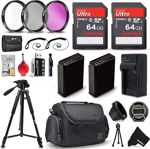 Kit de accesorios profesionales para cámaras Nikon D3500 D3400 D3300 D3200 D3100 D5100 D5200 D5300 D5500 D5600 Coolpix P7000 P7100 P7700 P7800