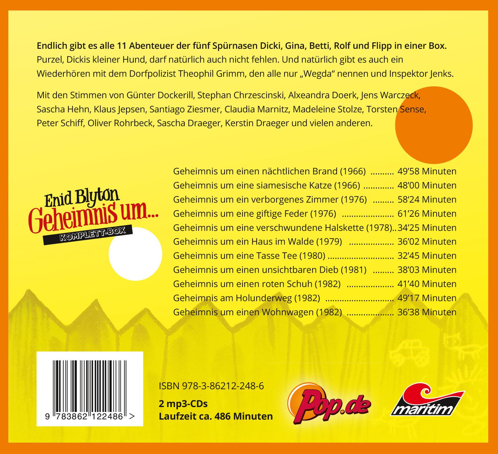ENID BLYTON - GEHEIMNIS UM... KOMPLETTBOX