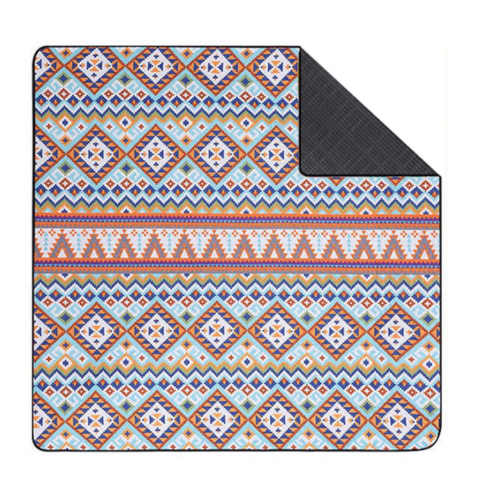 Manta de picnic impermeable de 200 * 150 para playa, estera de camping y jardín