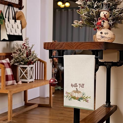 Miniatura 4 de Decoraciones navideñas, paño de cocina de Navidad, toallas de cocina de Navidad, toallas de Navidad, secado rápido, paños de té, toallas de