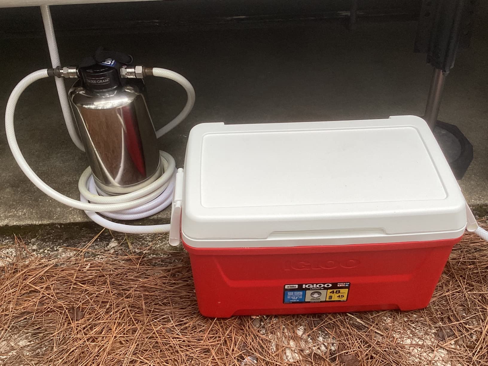 50/mo Finance Blu Tech RV Water Softener, Stainless Steel Portable