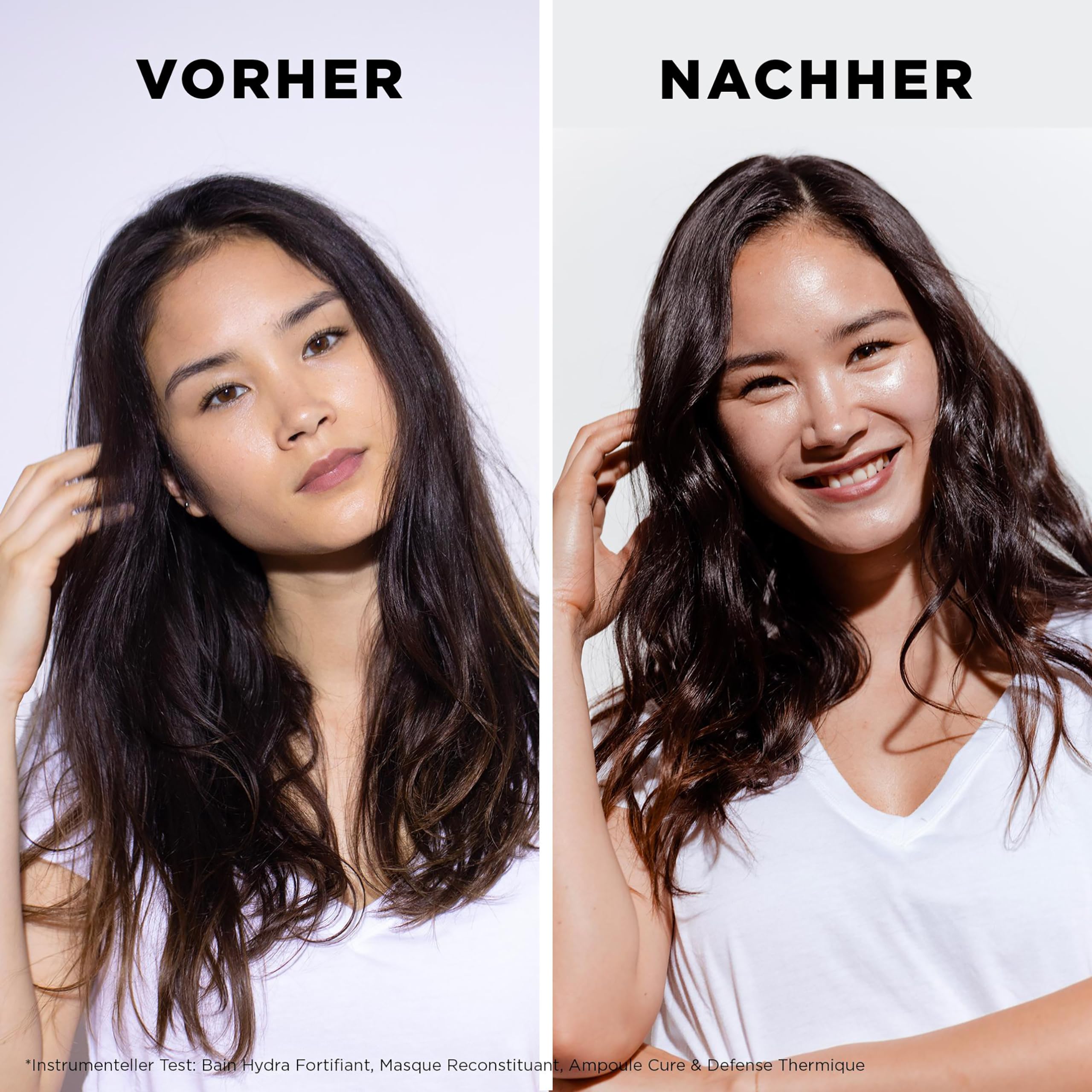 Kérastase, Genesis, Pflegeroutine mit Shampoo (Normalgröße und gratis Probiergröße 80ml) und Haarspülung, Für feines und brüchiges Haar, Gegen Haarverlust und Haarbruch