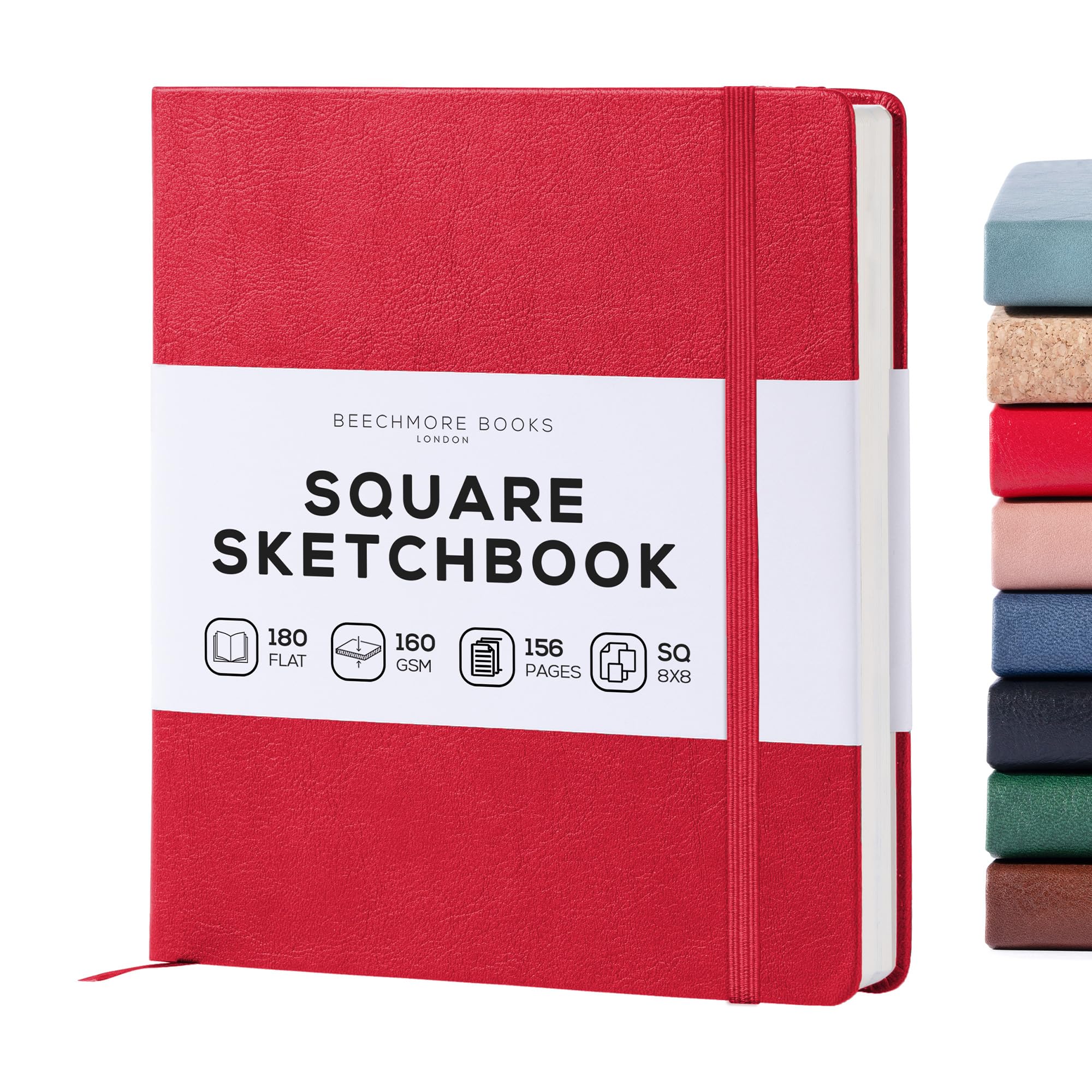 Amazon.com: Beechmore Books Square Mixed Media Sketchbook - 8