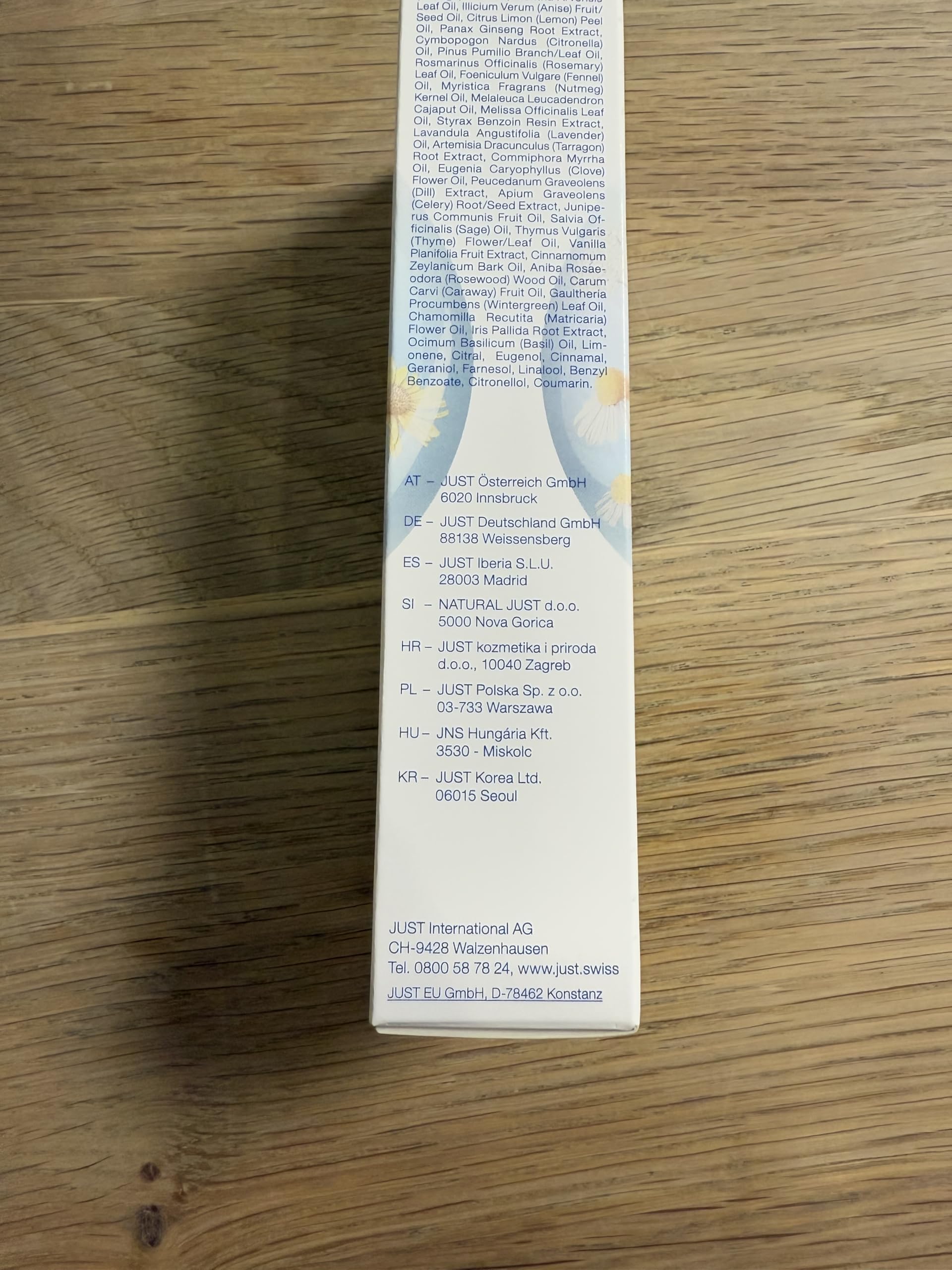 JUST Olio 31, 75 ml – Miscela di 31 Oli Essenziali Naturali per Aromaterapia, Massaggi e Benessere