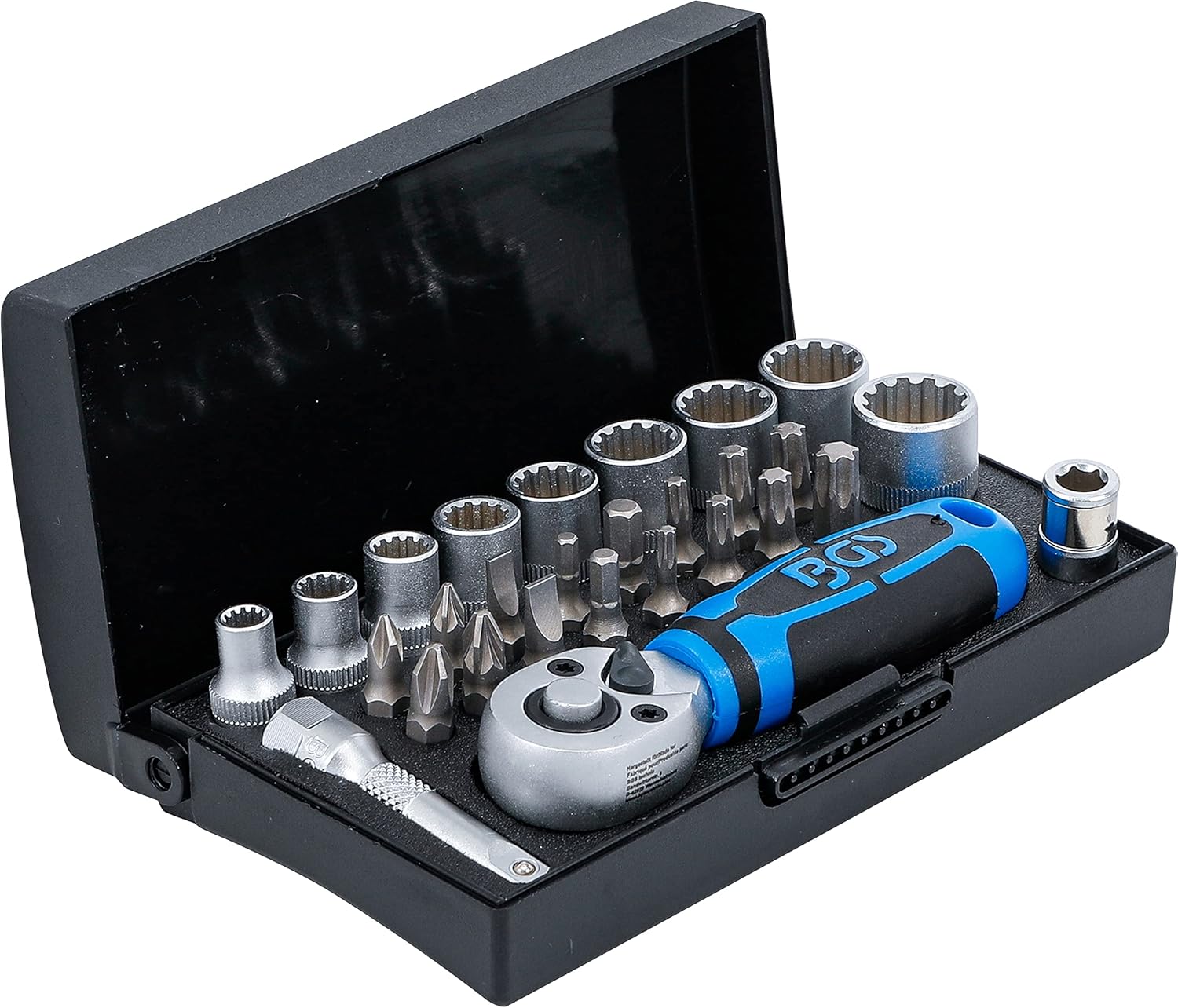 28-piece Socket Set, 1/4'