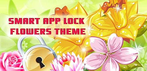 Tema de flores com bloqueio inteligente de aplicativos