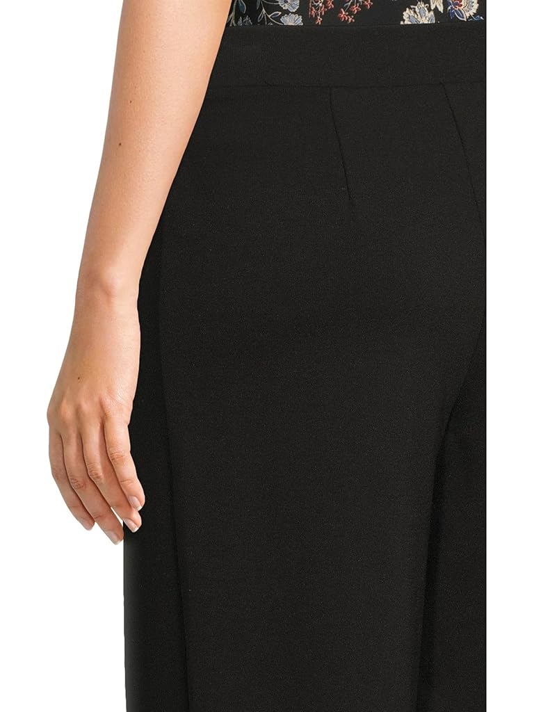 Black Vince Camuto Pull-On Wide Leg Pants