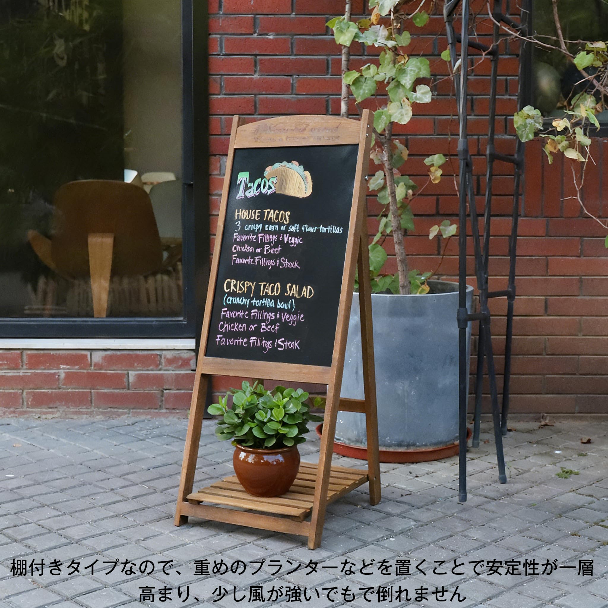 Amazon | Susire 黒板 ブラックボード 立て看板 ウェルカムボード a型