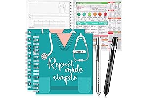 4 Pcs Nurse Essentials Notebooks for Nurse Appreciation Gifts RN Student Clinical Supplies