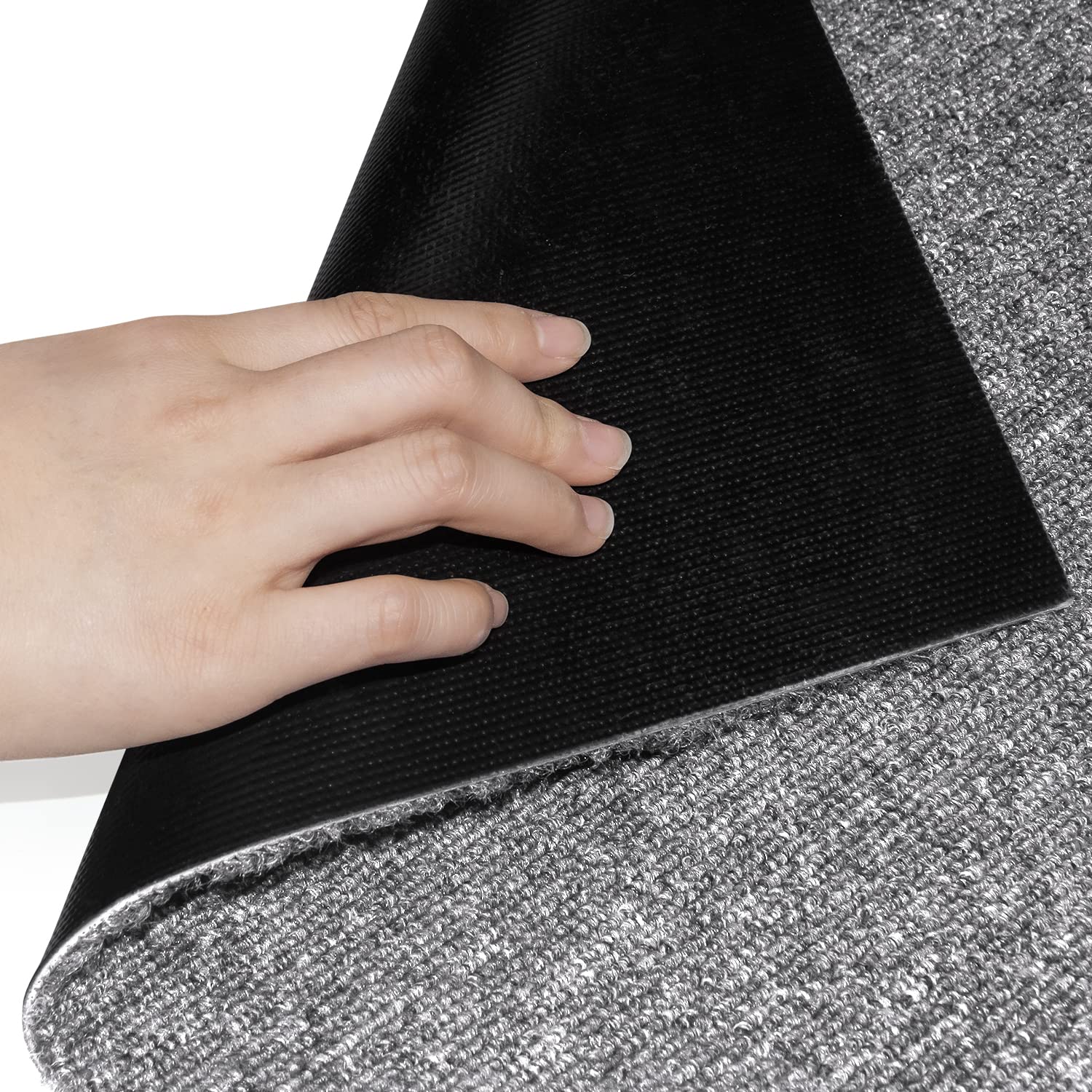 Piastrelle Per Tappeti Grigie 50x50cm - 20 Pezzi Antiscivolo Per Interni