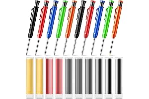 Sabary 10 Pcs Solid Carpenter Pencils