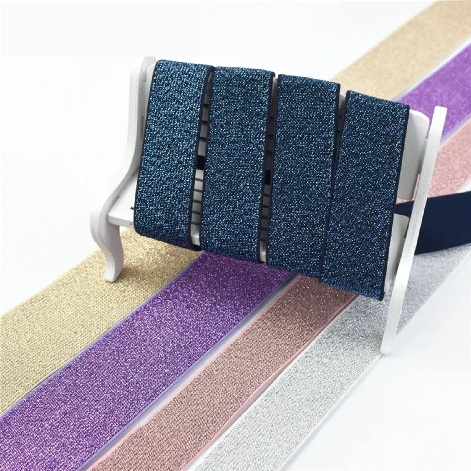JESEP - Bobina elastica in twill, 2,5 cm, 9,1 m, per cucito, pantaloni