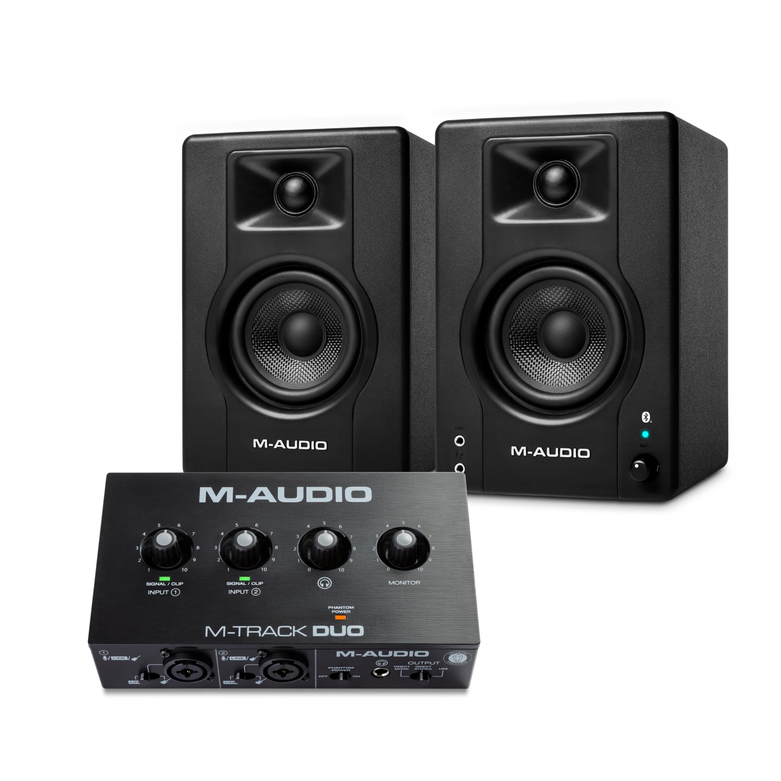 M-AUDIO BX3 ペア Amazon.com: M-AUDIO BX3 Pair Bluetooth Studio Monitors Bundle with