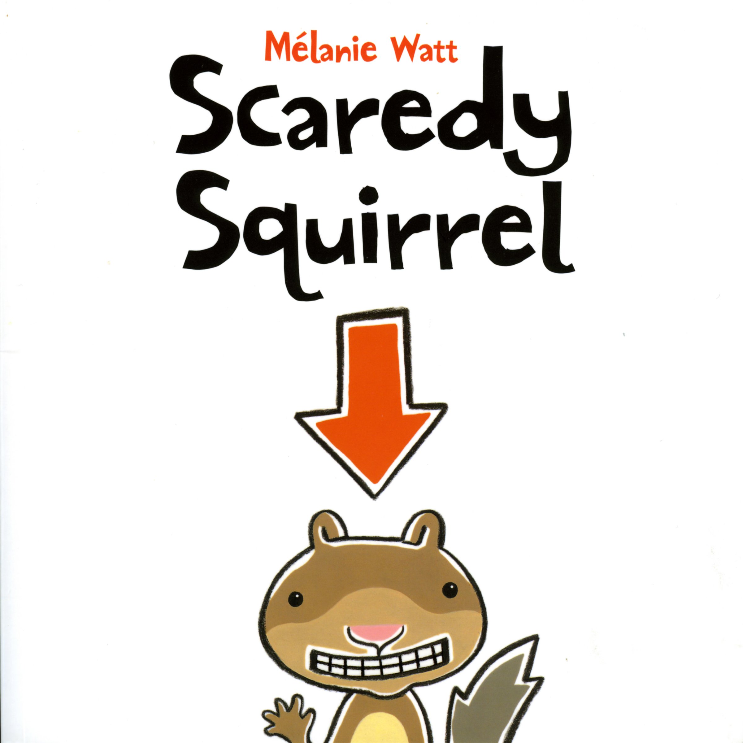 Cover art for Scaredy Squirrel