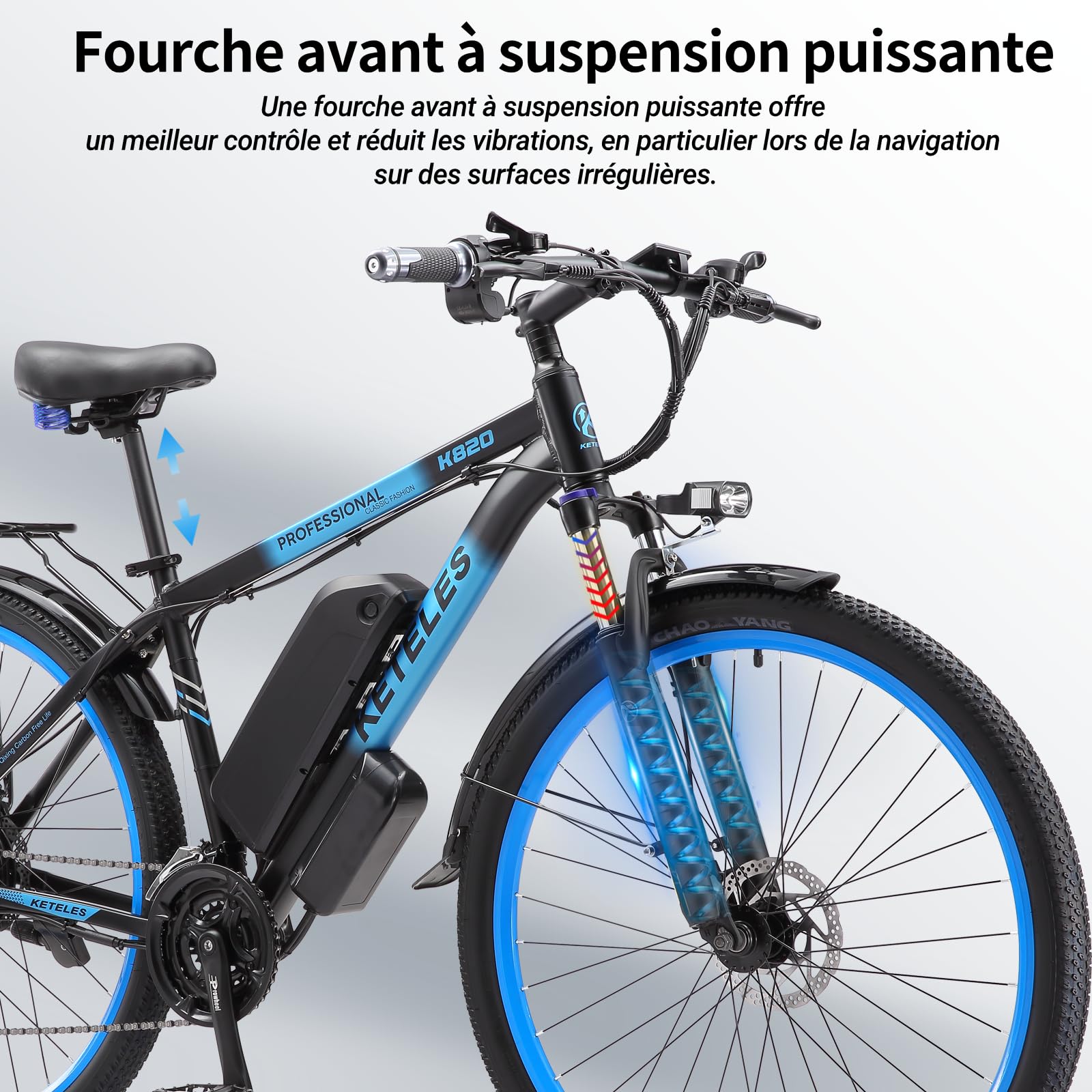 Vélo Électrique Homme Femme, Batterie Amovible 48V 20Ah Autonomie Jusqu'à 100 km VTT Électrique, 21 Vitesses avec écran LCD, Double Disque, 29x2.1 Trajets Quotidien
