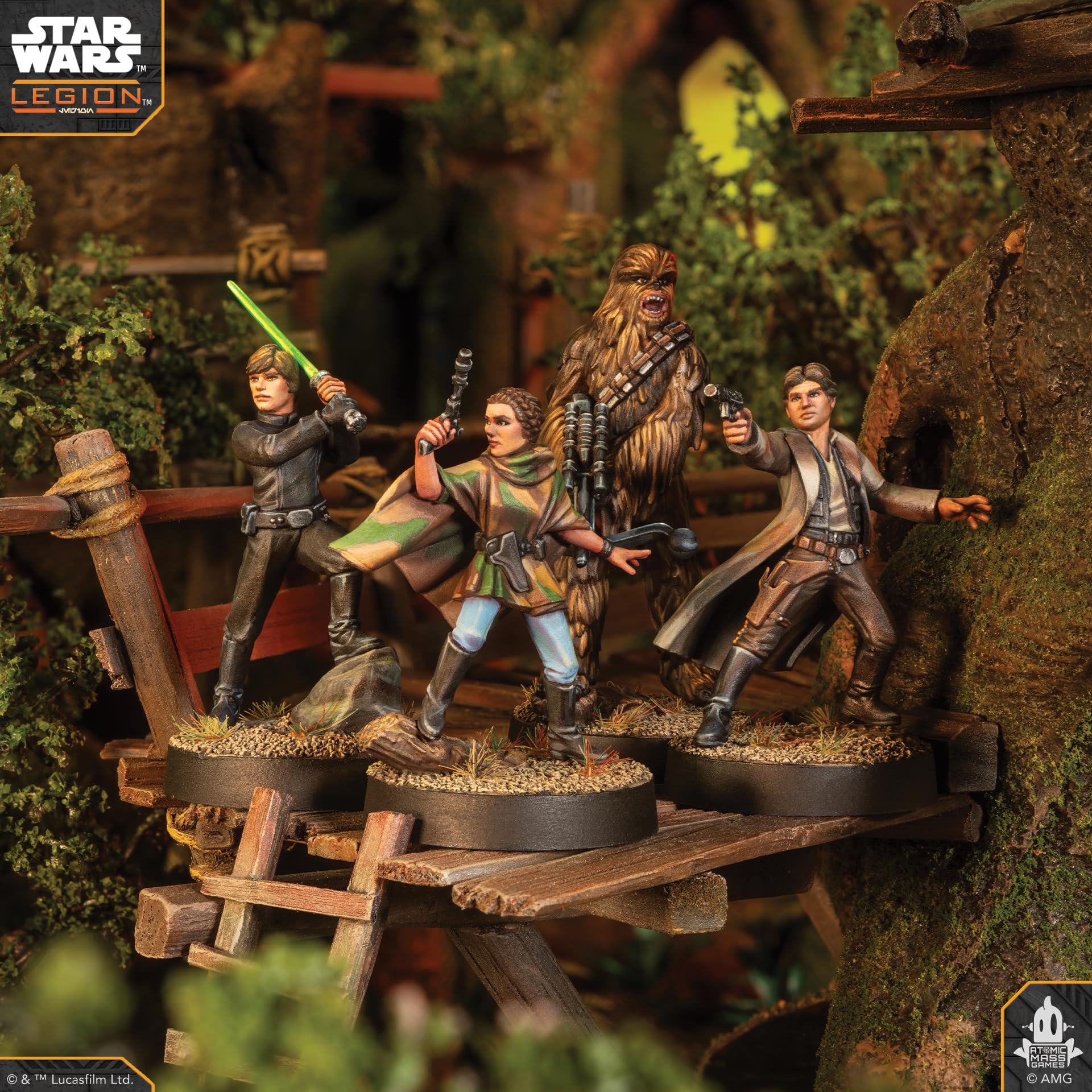 Asmodee, Star Wars: Legion – Heroes of The Rebellion, rozszerzenie, Atomic Mass Games, tablet, dla 2 graczy, 14+ lata, 120-180 minut, niemiecki, wielojęzyczny
