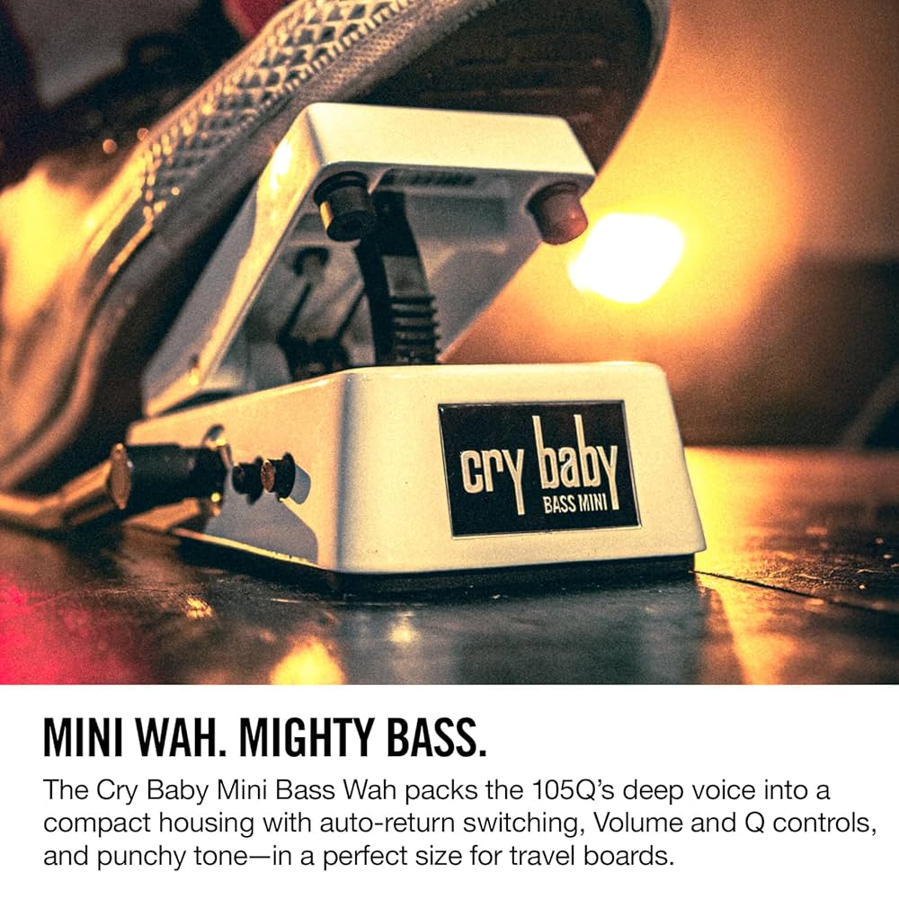 ベース Jim Dunlop CBM105Q CryBaby BASS Mini Wah Jim Dunlop CBM105Q Cry Baby Mini Bass Wah Pedal : Amazon.ca