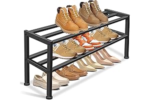 KEETDY Mudroom Shoe Storage Shelf