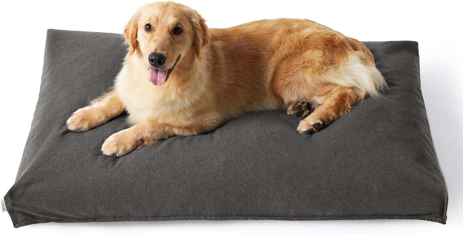 Lesure Dog Bed for Crate Shredded Memory Foam Dog Mat