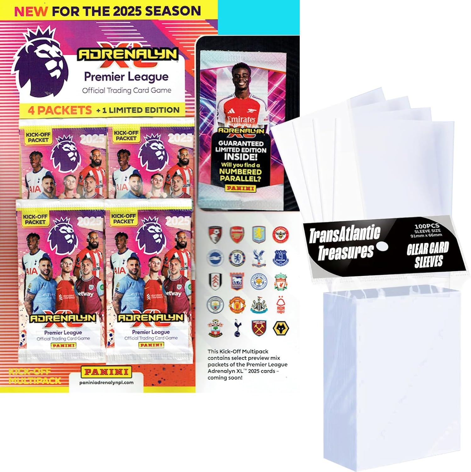 Panini Adrenalyn XL Premier League Soccer Trading Cards