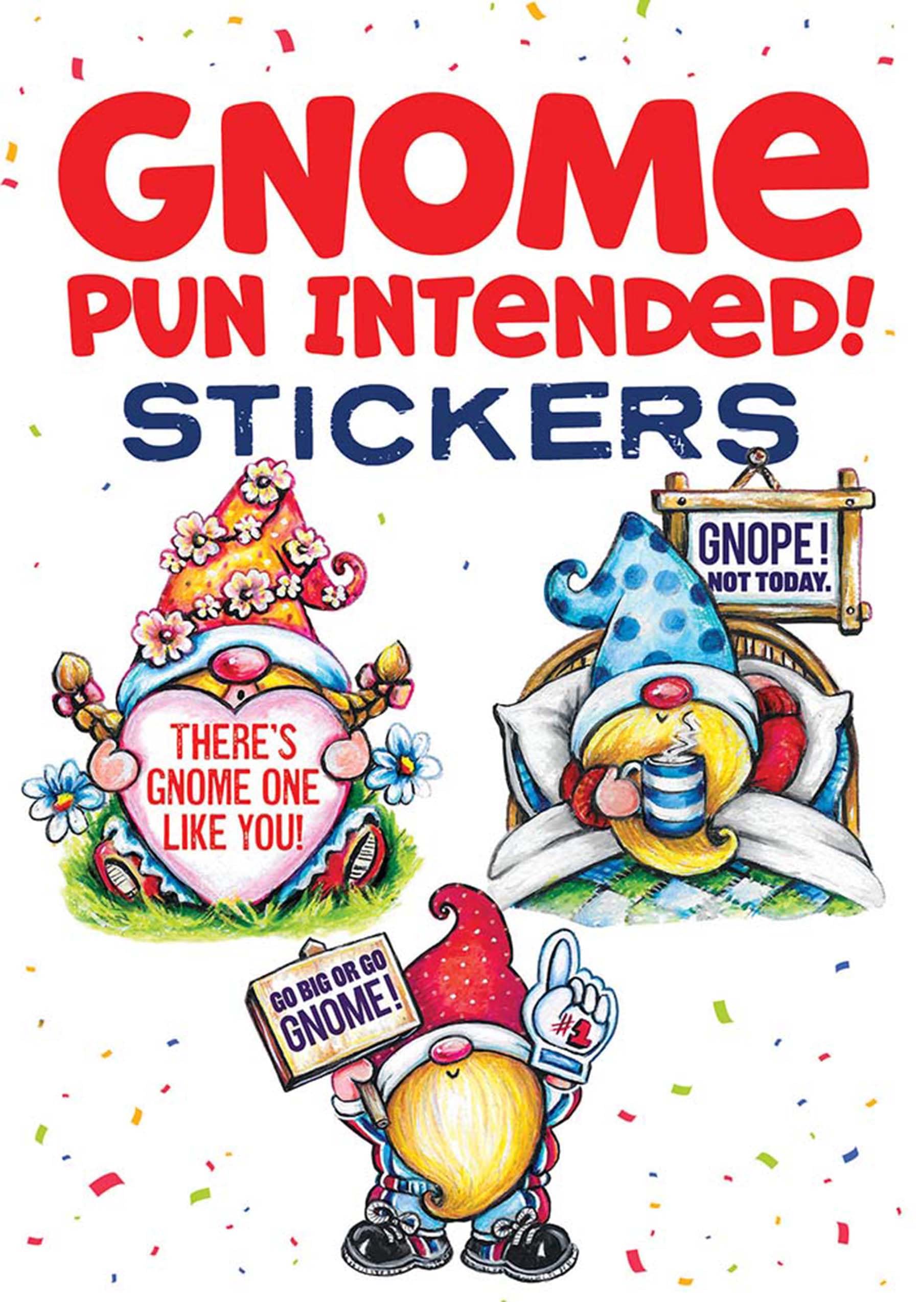 Gnome Pun Intended! Stickers (Little Activity Books)