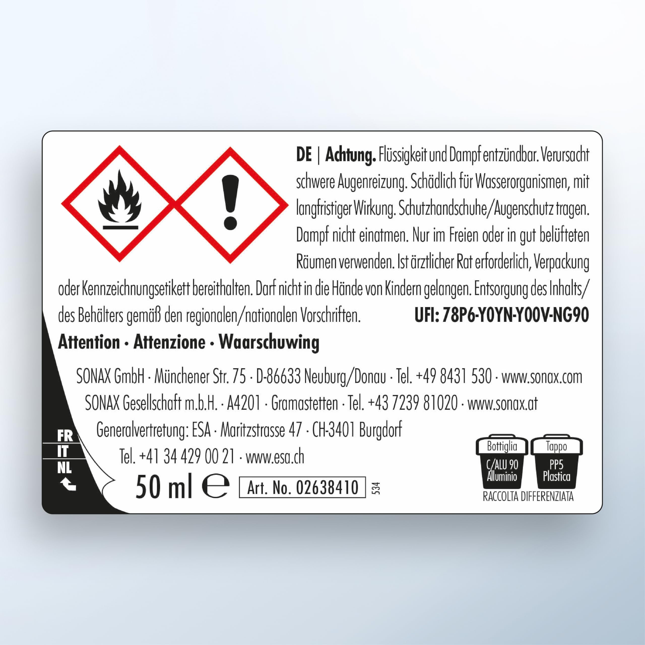 SONAX PROFILINE CeramicCoating CC Rim (50 ml) Keramisches Coating für Felgen gegen hartnäckigen Schmutz und Bremsstaub | Art-No. 02638410