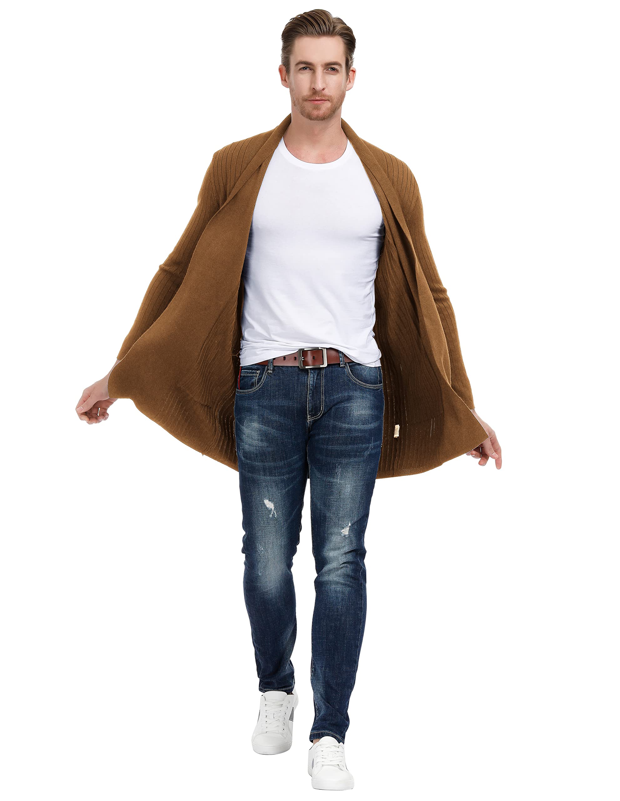 PJ PAUL JONES Herren Modern/Tailliert Outdoor Weste Jacke (1er Pack)