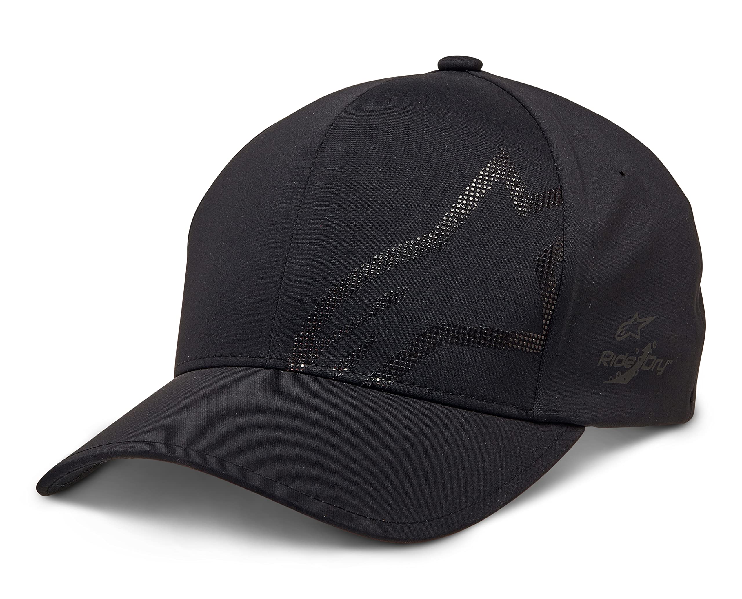 Alpinestars Men's Corp Shift Edit Delta Hat Baseball Cap with Original Flexfit Inner Band Black