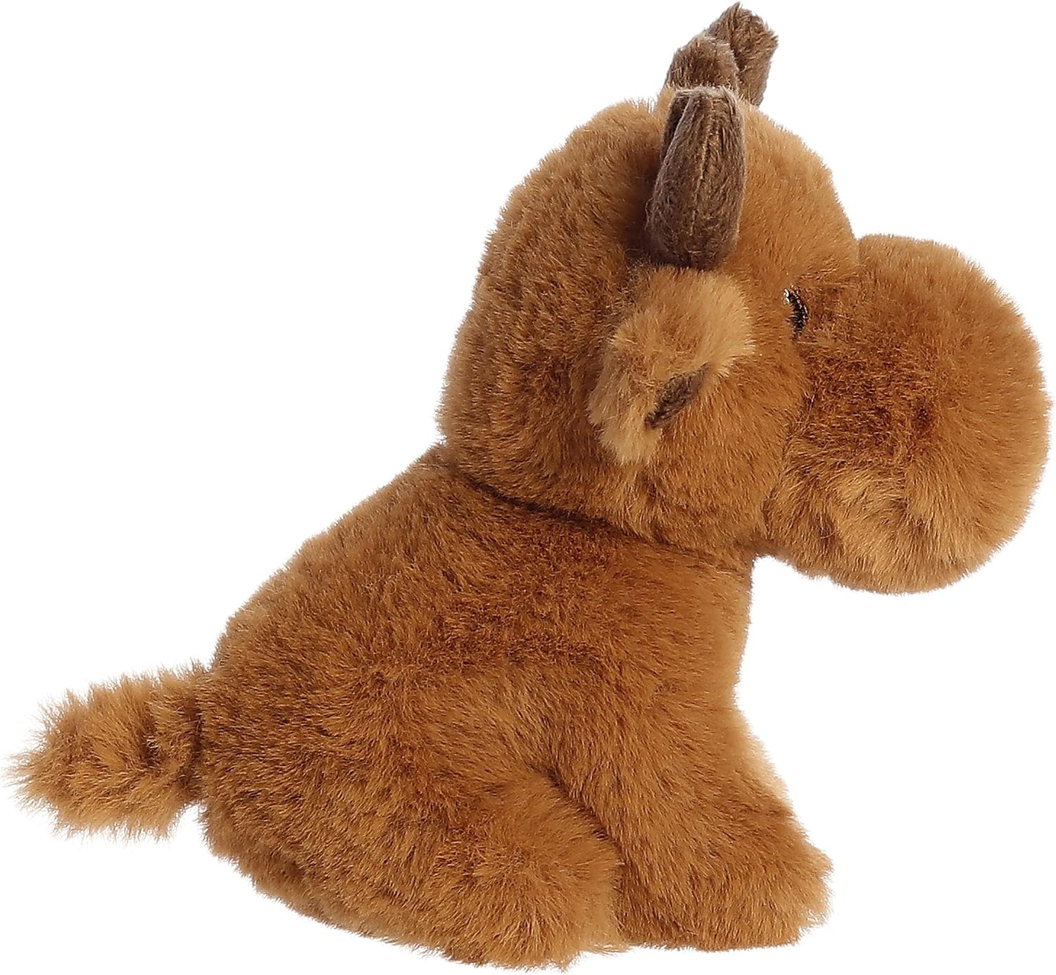 Aurora® Responsibly Made Eco Nation™ Mini Moose Stuffed Animal - Ideal for Playtime Adventures - Perfect for Birthdays or Just Because - Brown 4.5 Inches