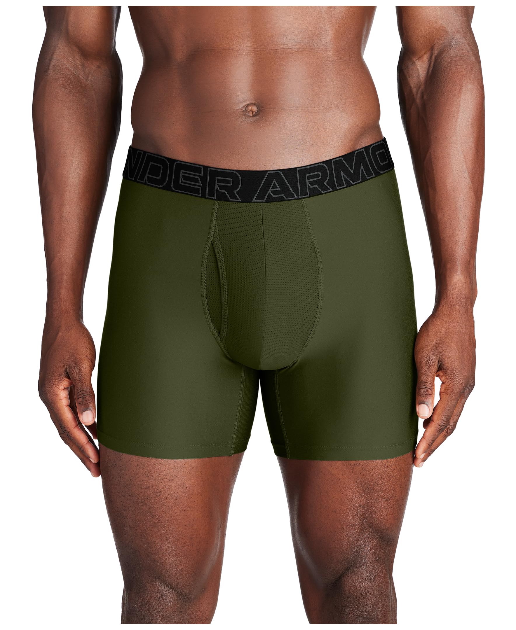 Under Armour Mens Tech 6-inch Boxerjock 1-Pack