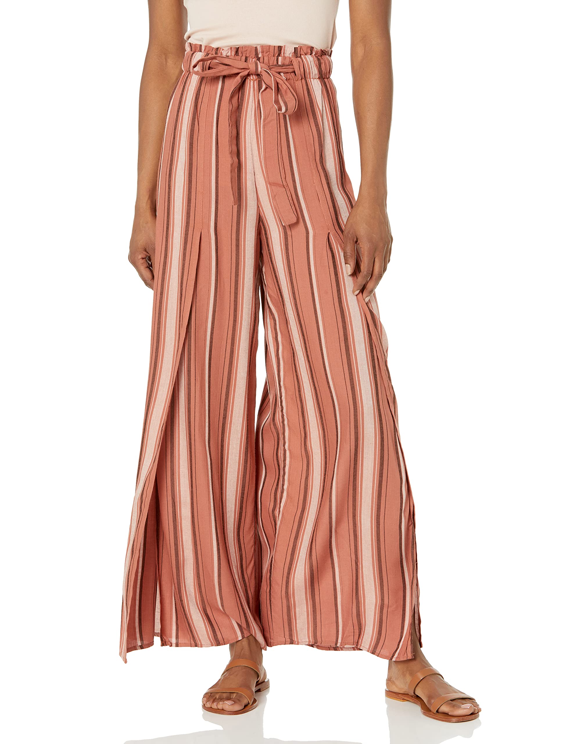 Angie Womens Wide Leg Pant