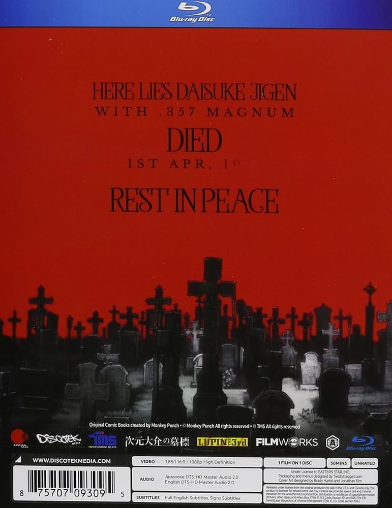 ルパン三世の30周年記念限定版　次元大介 zippo ルパン三世 30周年記念 手錠タイプ 次元 大介 1996年製造