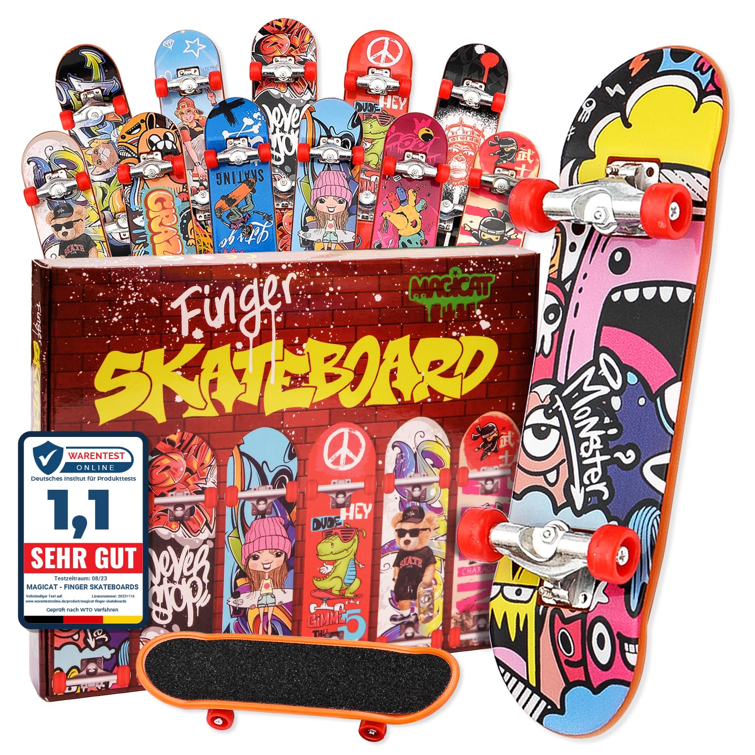 Magicat Finger Skateboard Set