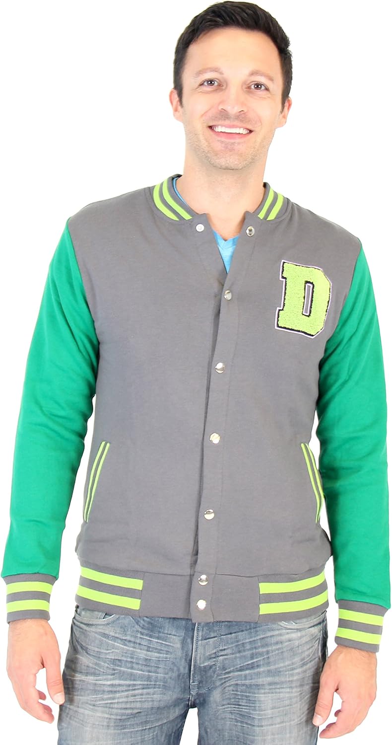 Teenage Mutant Ninja Turtles Adult Varsity Jacket : Clothing, Shoes & Jewelry