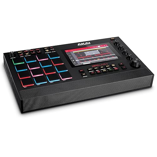 Akai Professional Battery Powered Drum Machine and Sampler with Built in Speakers, Beat Pads, Synth Engines and Touch Display (MPC Live 2) - MPC Live 2