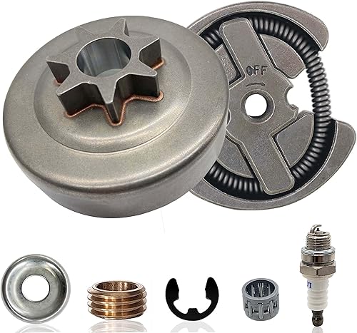 Conjunto de tambor de embrague para Hus qvarna 36 41 136 141 295 2275 2900 PP4620 Jonsered 2036 2040 CS2040 Poulan 2200 2750 2775 2900 3050 2900