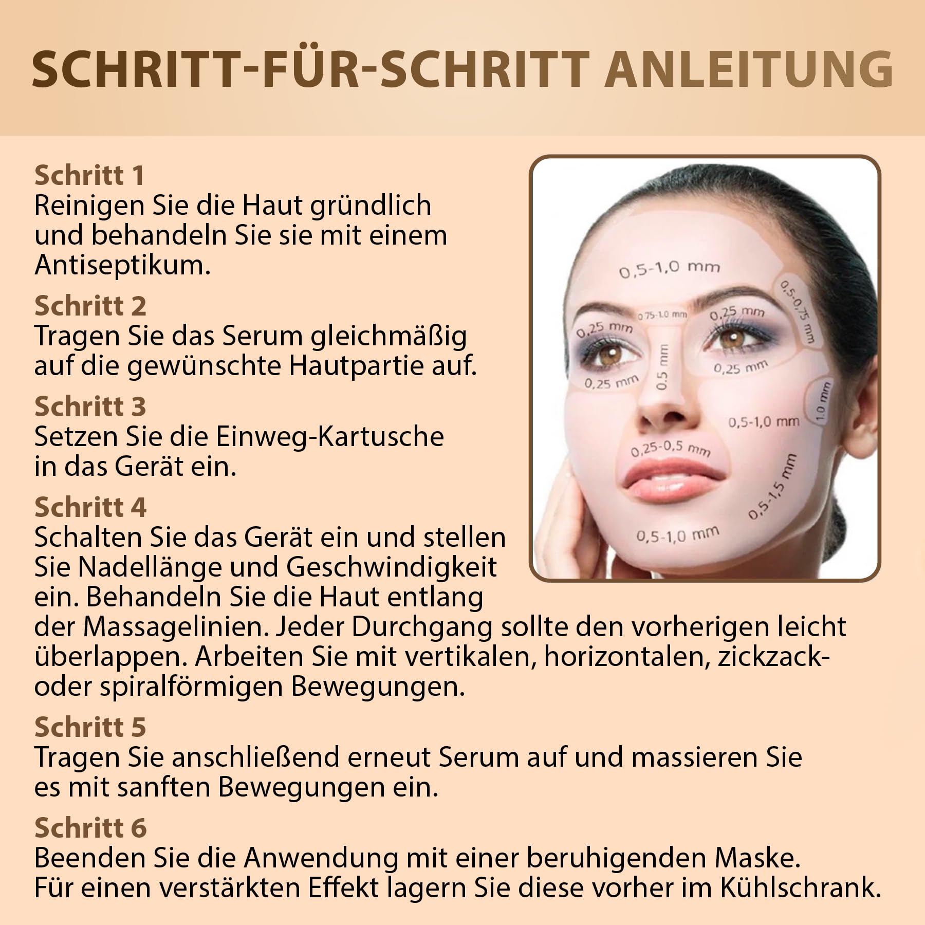 P-Beauty Ersatz Nadeln Patronen mit Bajonettverschluss 36 Pin 50 Stück - Ersatznadeln Dermapen kompatibel mit A6 A10 M5 M7 N2 Geräten - Microneedling Pen, Derma Pen für großflächige Anwendungen