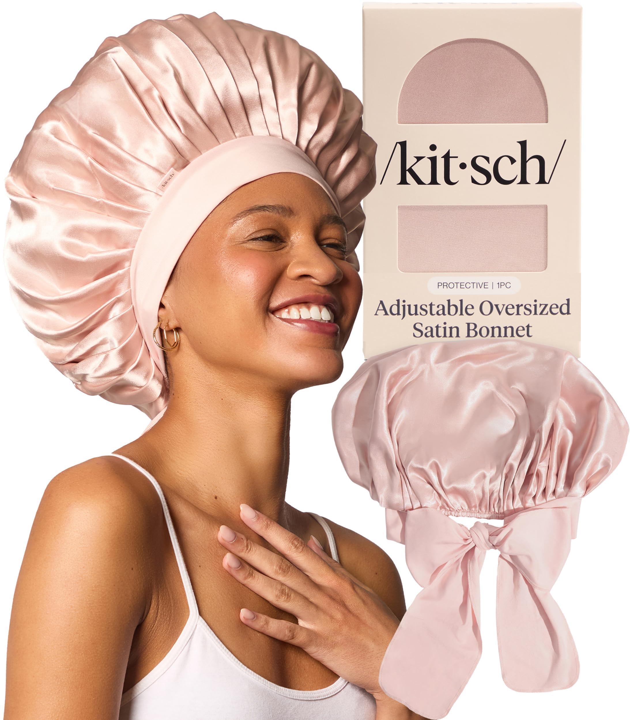 Kitsch XL Satin Bonnet - hair accessories | Mubboo