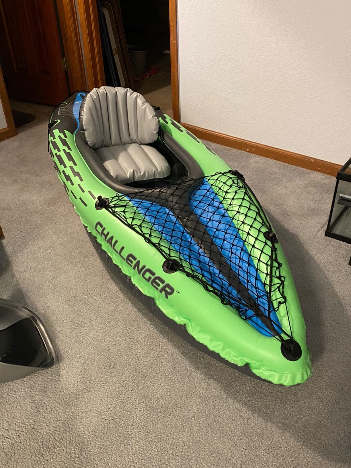 40/mo Finance Intex Challenger K1 Kayak 1 Man Inflatable Canoe with
