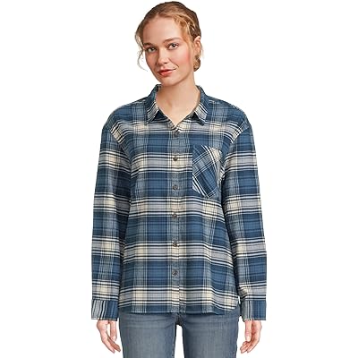 Salty Crew Shore Break Flannel midnight navy