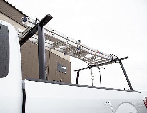 Miniatura 5 de Buyers Products 1501680 - Estante de aluminio negro para camión, 1 paquete