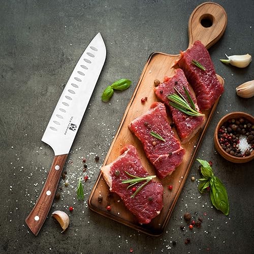 Miniatura 8 de Vestaware 16-Piece Knife Set High Carbon German Steel Kitchen Knife Set with Block Knives set with Knife Rod and Ergonomic Handle 16-Piece Knife Set