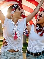 Vista 18 de Janmercy 10 unidades de teñido anudado para el cuello, bufandas refrescantes, bandanas de hielo de verano para hombres y mujeres, camping, correr