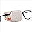 Astropic Large Silk Eye Patch for Adults Kids Glasses to Cover Either Eye (Large, Khaki)
