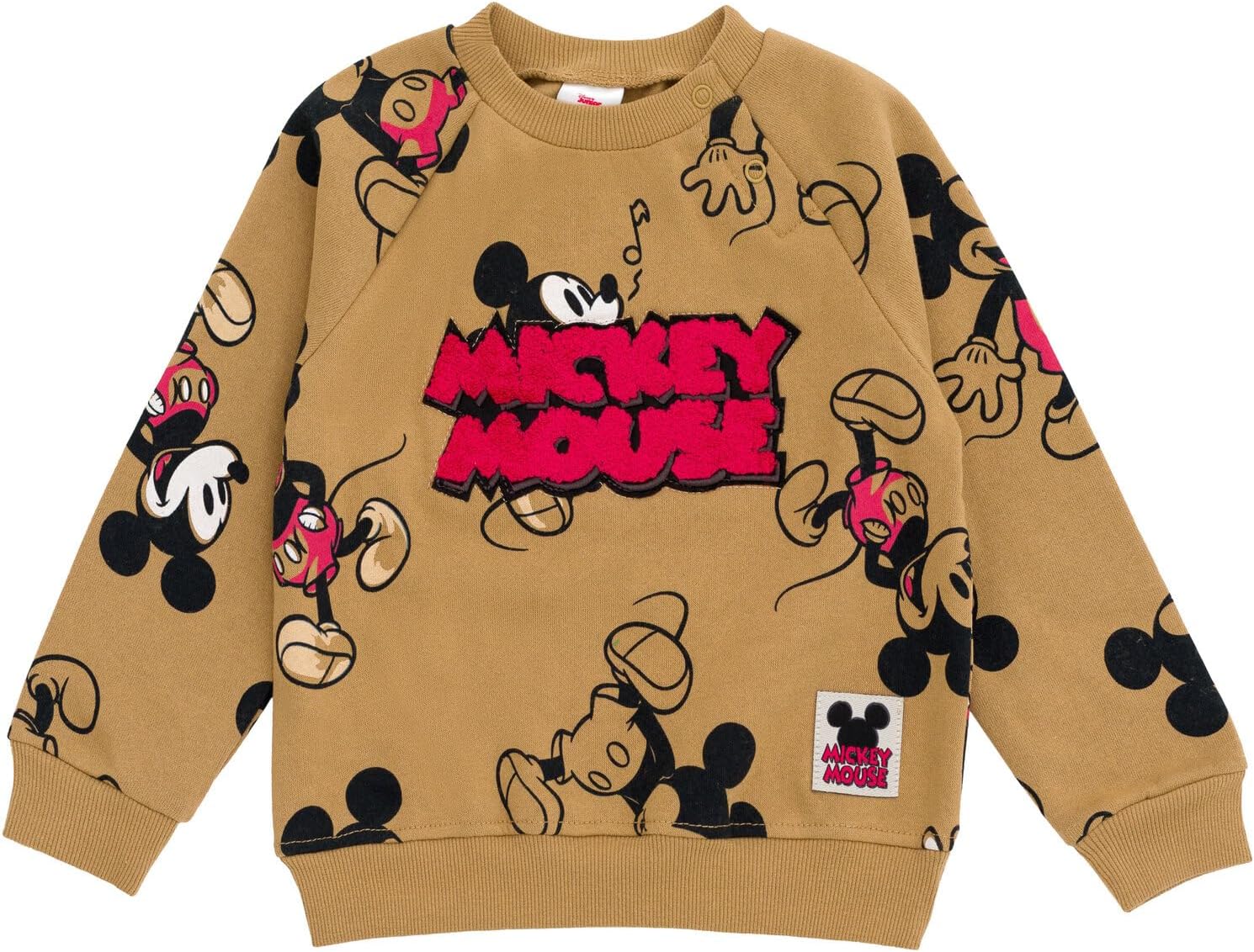 Disney Winnie the Pooh Mickey Mouse Fleece Sweatshirt and Pants Outfit Set Newborn to Toddler Sizes (Newborn - 5T) - Image 4